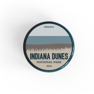 Indiana Dunes National Park Button Pin | Pinback Button | Backpack Button | Badge Pin |