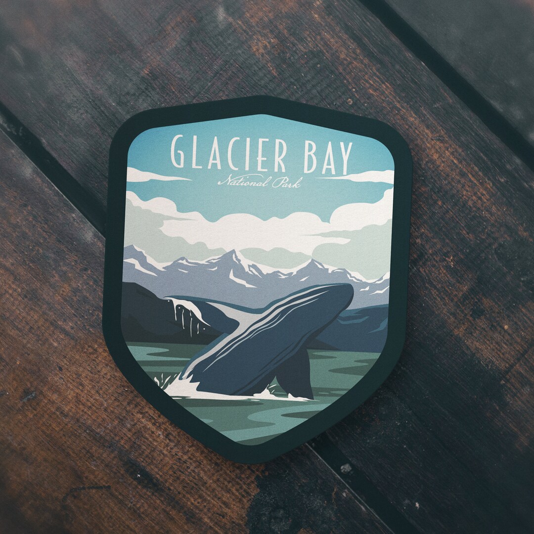 Glacier Bay National Park Sticker - Etsy