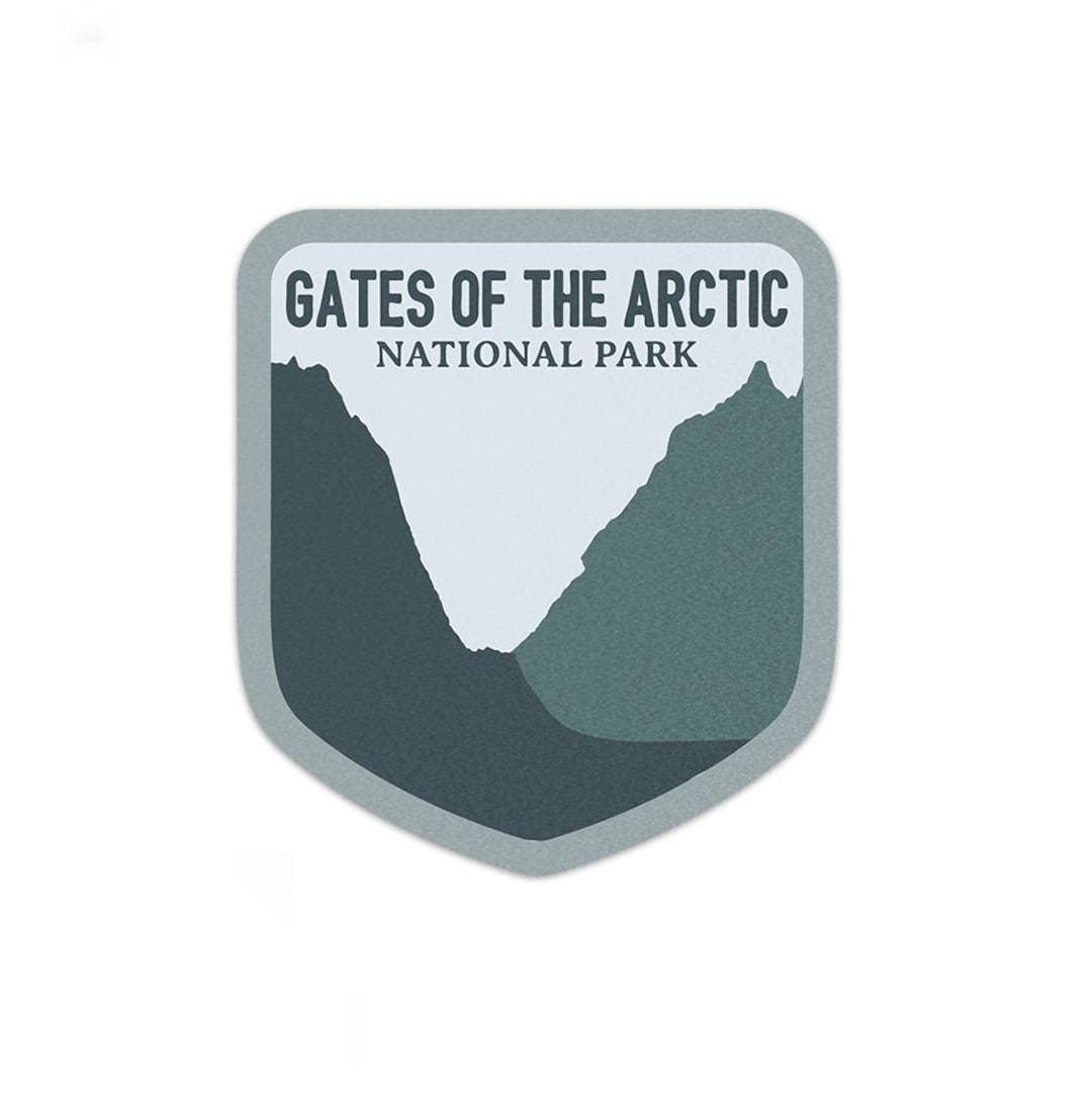 Gates of the Arctic National Park Sticker Multiple Sizes Etsy