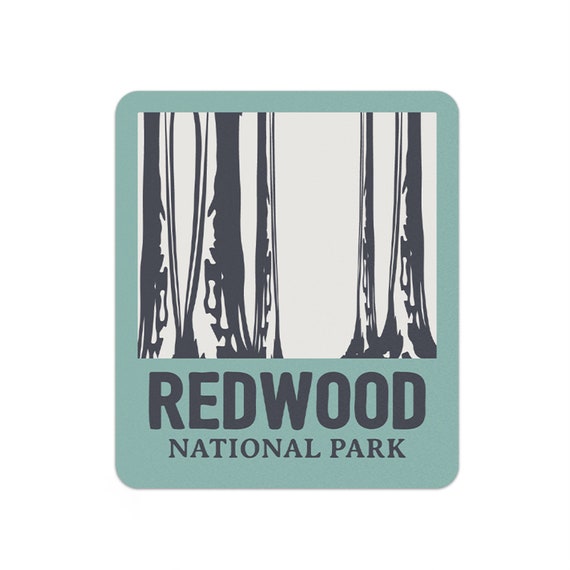Redwood National Park Sticker Multiple Sizes Available Etsy
