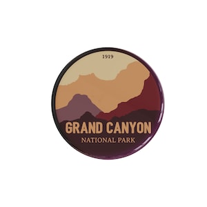 Grand Canyon National Park Button Pin | Pinback Button | Backpack Button | Badge Pin |