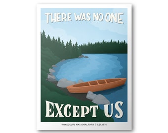 Voyageurs National Park Poster | Subpar Parks Poster