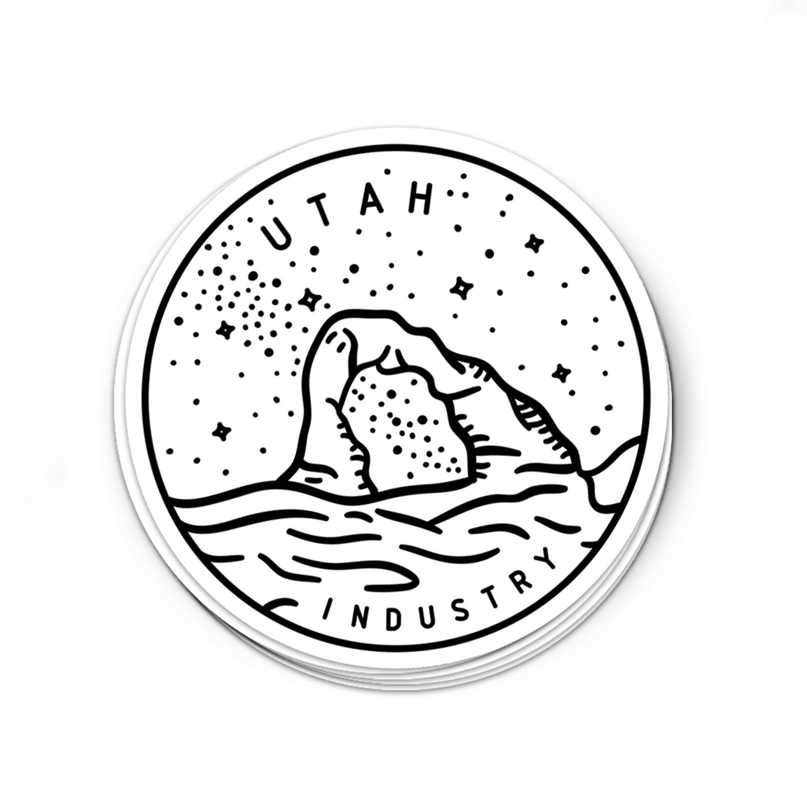 Utah Sticker Utah Decal Multiple Sizes Available Etsy