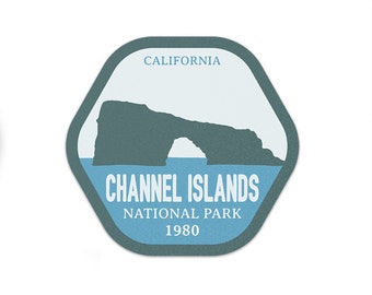 Channel Islands National Park Sticker | Black Canyon National Park Decal | Multiple Sizes