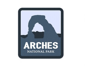 Arches National Park Sticker | Multiple Sizes | Bumper Sticker | Water Bottle | Travel | Laptop | Waterproof