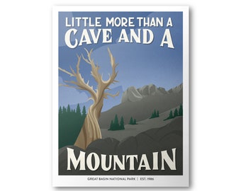 Great Basin National Park Poster | Subpar Parks Poster