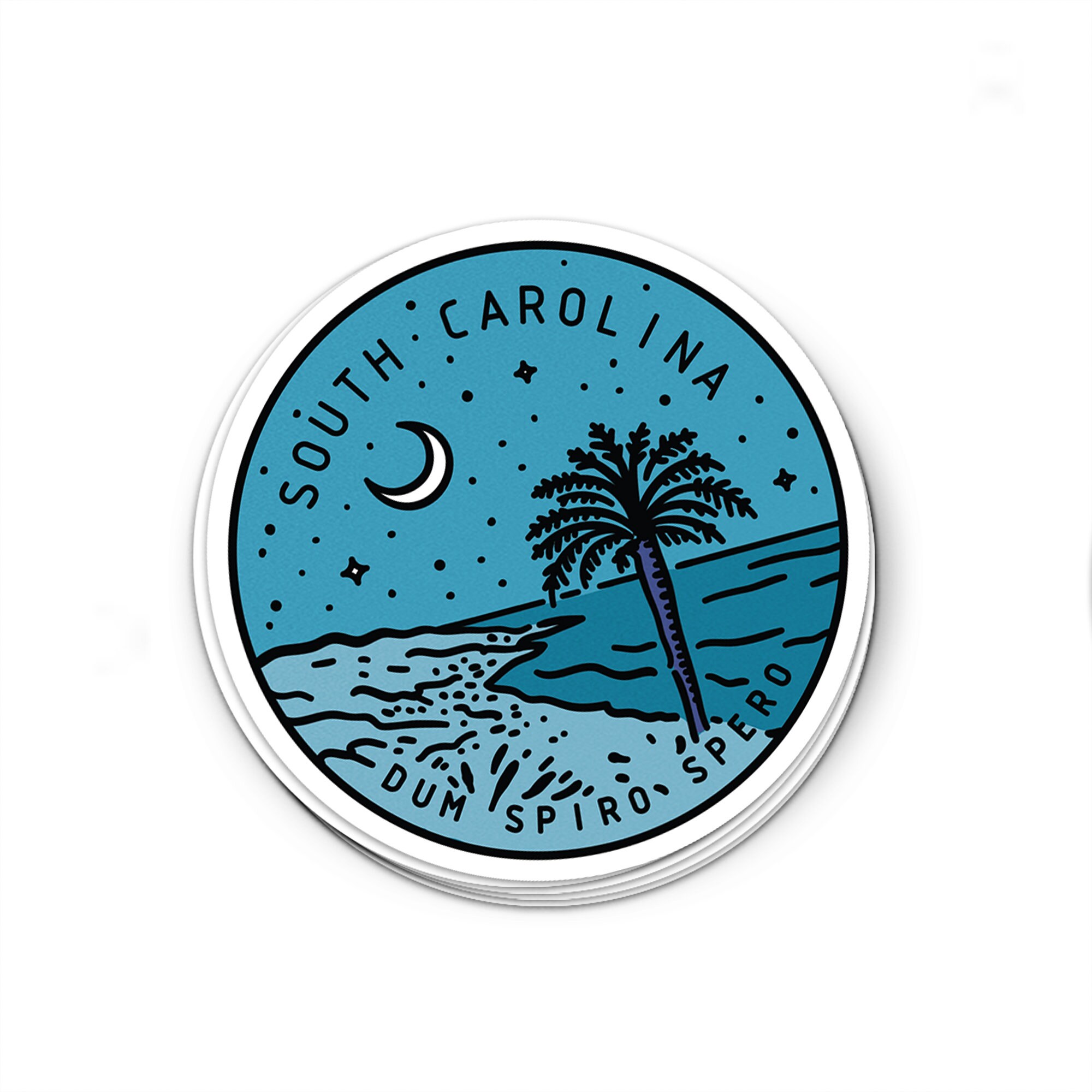 South Carolina Sticker | South Carolina Decal | Multiple Sizes | Bumper ...