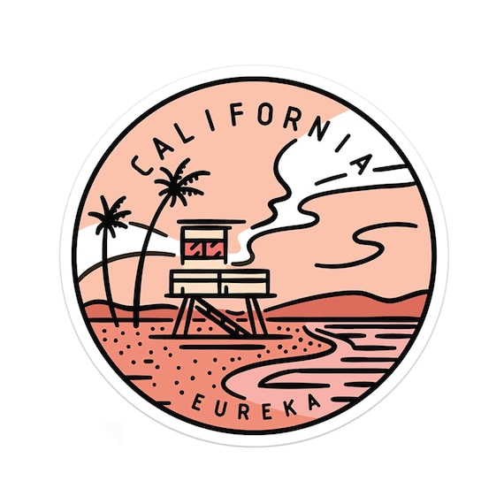California Sticker | California Decal | Multiple Sizes | Bumper Sticker | Water Bottle | Travel | Laptop | Waterproof