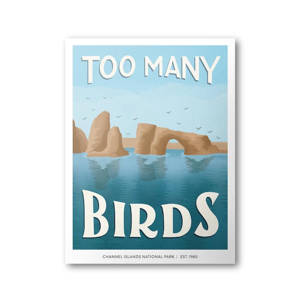 Channel Islands National Park Poster | Subpar Parks Poster