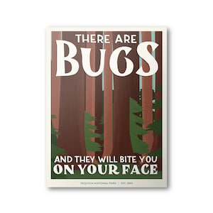 Sequoia National Park Poster | Subpar Parks Poster