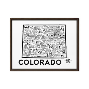 Colorado Framed Canvas Print | Framed Print | Framed Canvas Print | Framed Wall Art | Canvas Wall Art | Katie Ford