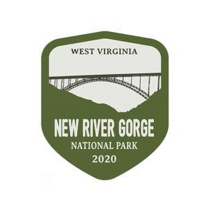 New River Gorge National Park Sticker | National Park Sticker | Multiple Sizes