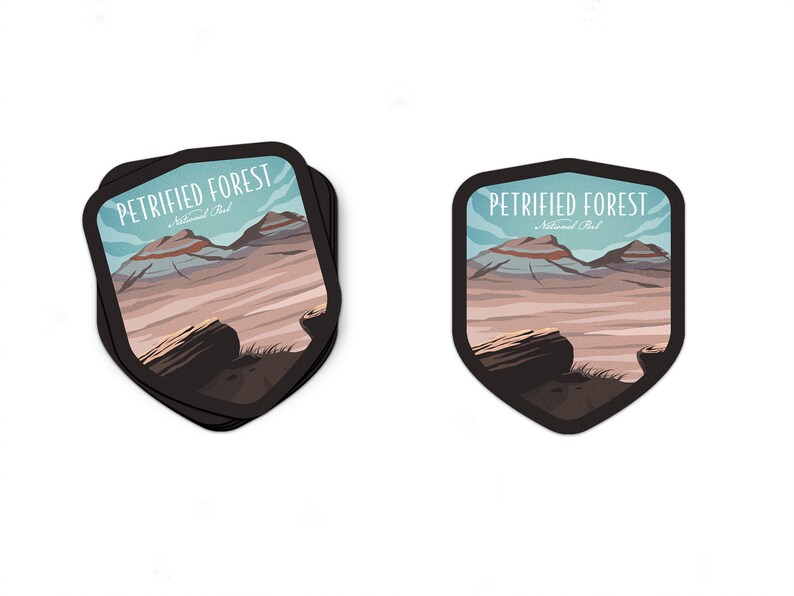 Petrified Forest National Park Sticker - Etsy