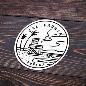 California Sticker | California Decal | Multiple Sizes | Bumper Sticker | Water Bottle | Travel | Laptop | Waterproof