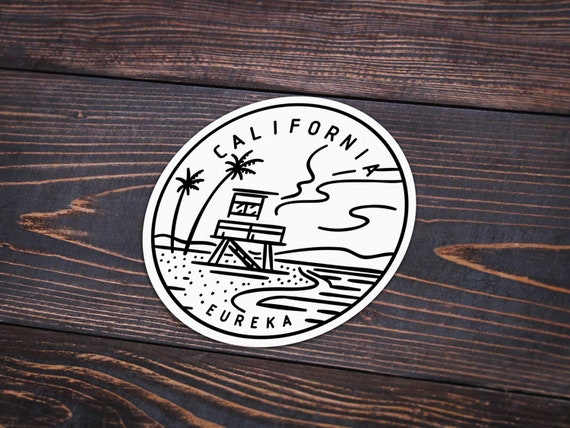 California Sticker | California Decal | Multiple Sizes | Bumper Sticker | Water Bottle | Travel | Laptop | Waterproof