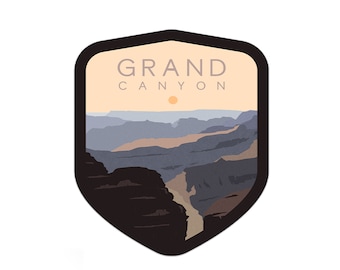 Le Grand Canyon Arizona Patch brodé de fer ou coudre sur Badge Applique Desert Trek Las Vegas Nevada USA Voyage Souvenir