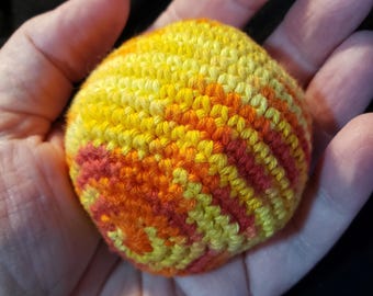 2.1.023oo/yo – 1 oz Sensory Fidget/Stress Ball, oranje ombre + geel ombre
