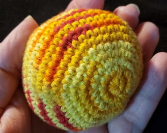2.1.022 jaar – 1 oz Sensory Fidget/Stress Ball, geel ombre + oranje ombre