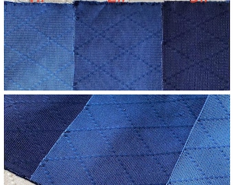 Handmade Cotton Fabric, Natural Indigo Dyed Thickened Cloth
