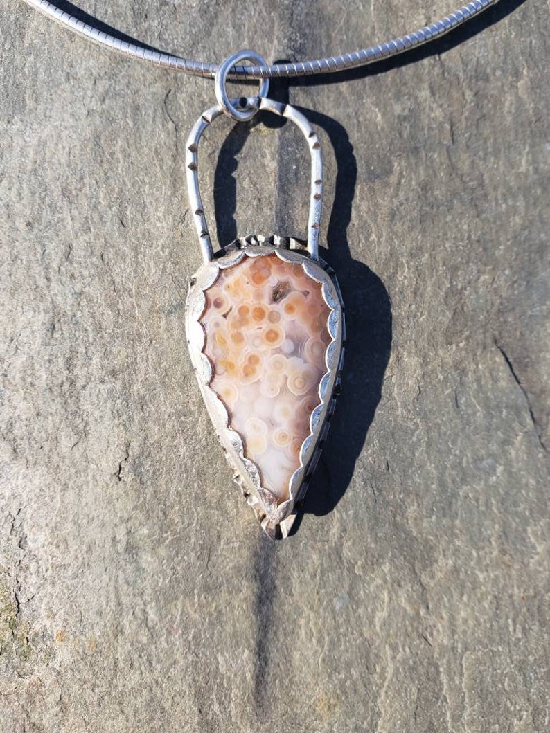 Handcrafted Sonoran Jasper & Sterling Silver Dangl main image 0