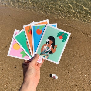 The A team -  set of 6 greeting cards