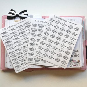 Pegatinas para planificadores de calificaciones e informes para profesores