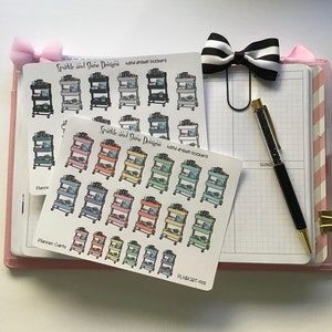 Planner Carts Planner Stickers
