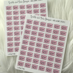 Lazy Day Stickers
