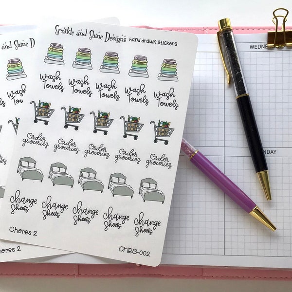 More Chores Planner Stickers