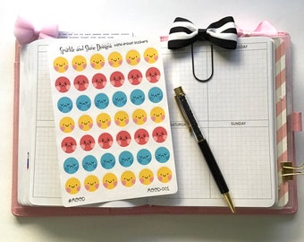 Mood Tracker Planner Stickers