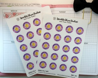 Absolutely Not! Sassy Snarky Planner Stickers