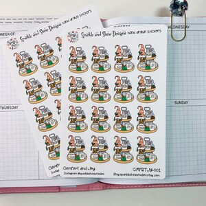 Comfort and Joy Tiered Christmas Tray Christmas Planner Stickers
