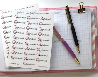 Appointment Planner Stickers