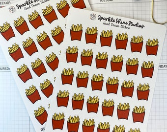 Today We Get Fries Planner Stickers