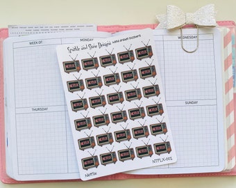 Netflix Planner Stickers
