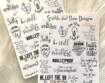 Flex Your Faith-plannerstickers