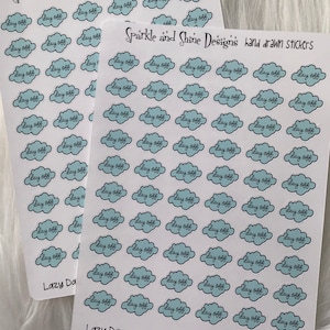 Day Off Planner Stickers