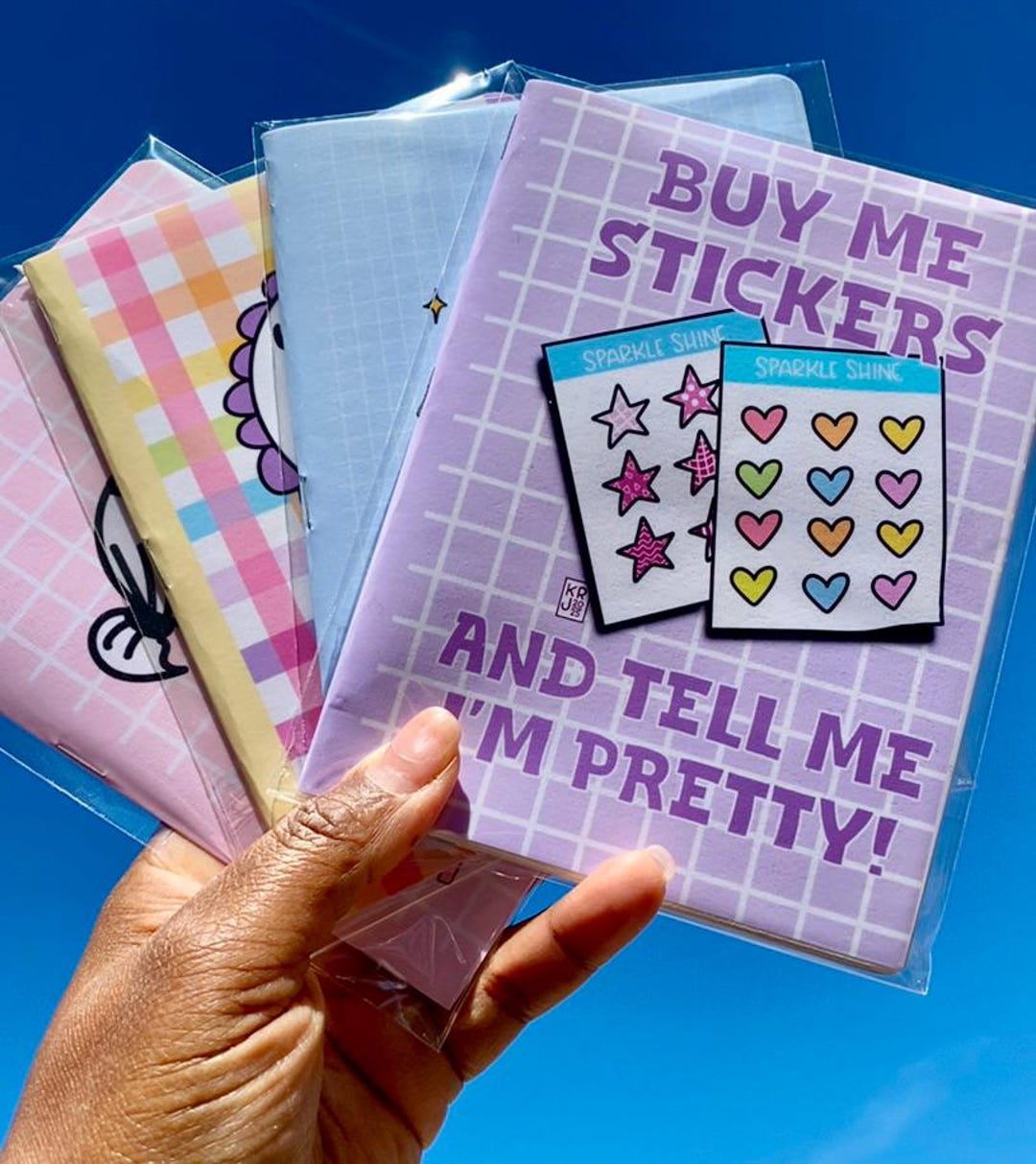 Reusable Sticker Album: Handmade Sticker Collecting Book - Etsy