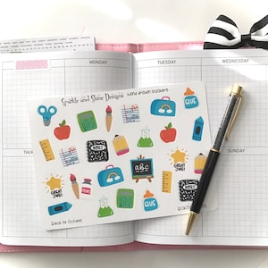 Back To School Planner Stickers