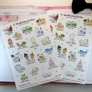 Time for Me Time Planner Stickers