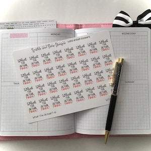 Sassy Stickers-What The Actual F—k Planner Stickers
