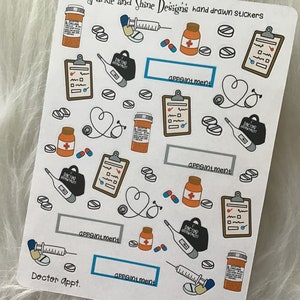 Doctor Appointment Planner Stickers