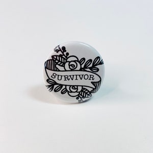Survivor Pinback Buttons