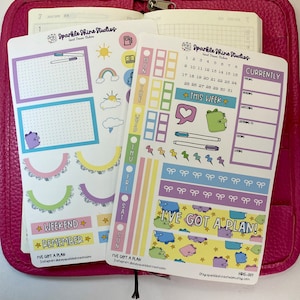 I've Got A Plan Hobonichi Weeks Planner Sticker Kit Full Weekly Kit