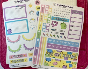 I've Got A Plan Hobonichi Weeks Planner Sticker Kit Full Weekly Kit