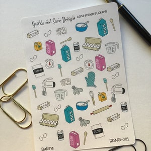 Everyday Life-Baking Planner Stickers
