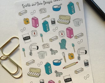 Everyday Life-Baking Planner Stickers