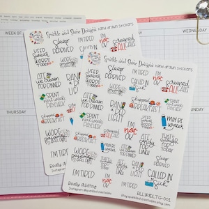 Really Adulting Sassy Planner Stickers