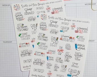 Really Adulting Sassy Planner Stickers