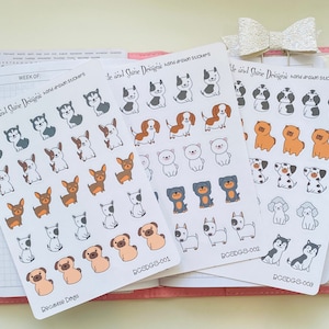Because Dogs Planner Stickers